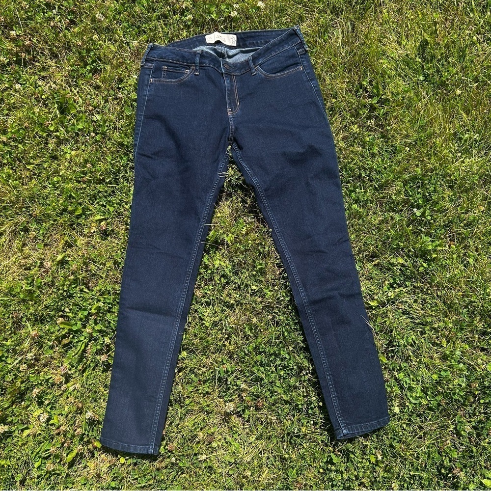 Hollister Dark Blue Skinny Jeans